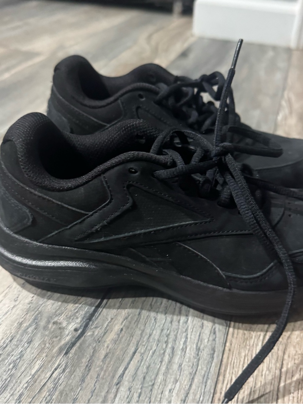 Reebok All-Black Men's Athletic Sneakers